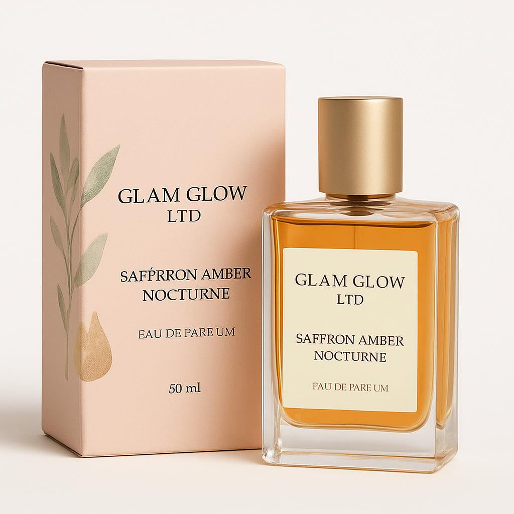 Saffron Amber Nocturne Eau de Parfum - Glam Glow