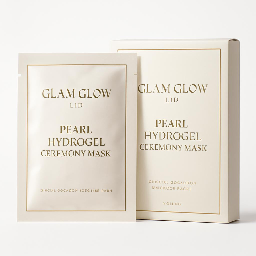Pearl Hydrogel Ceremony Mask - Glam Glow