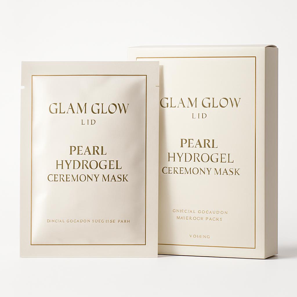 Pearl Hydrogel Ceremony Mask